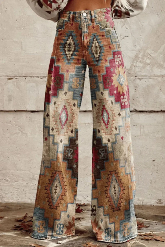 Aire | Pantalones boho vintage - RivenaModa