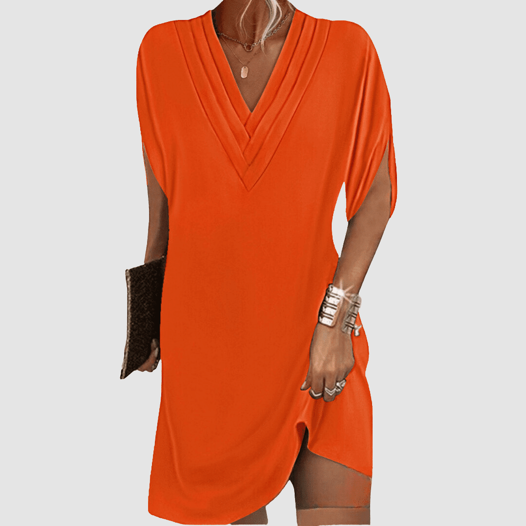 Alysa™ Vestido elegante de manga corta - RIVENA MODA