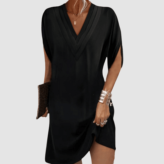 Alysa™ Vestido elegante de manga corta - RIVENA MODA