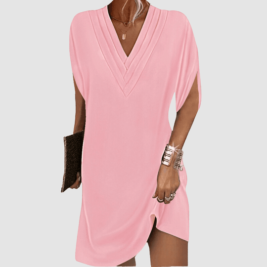 Alysa™ Vestido elegante de manga corta - RIVENA MODA