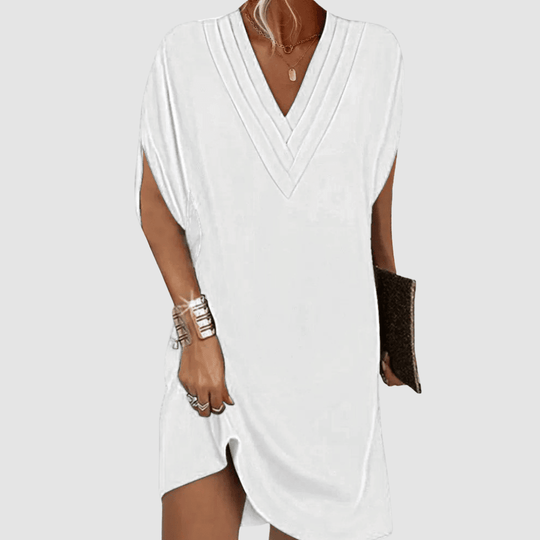 Alysa™ Vestido elegante de manga corta - RIVENA MODA