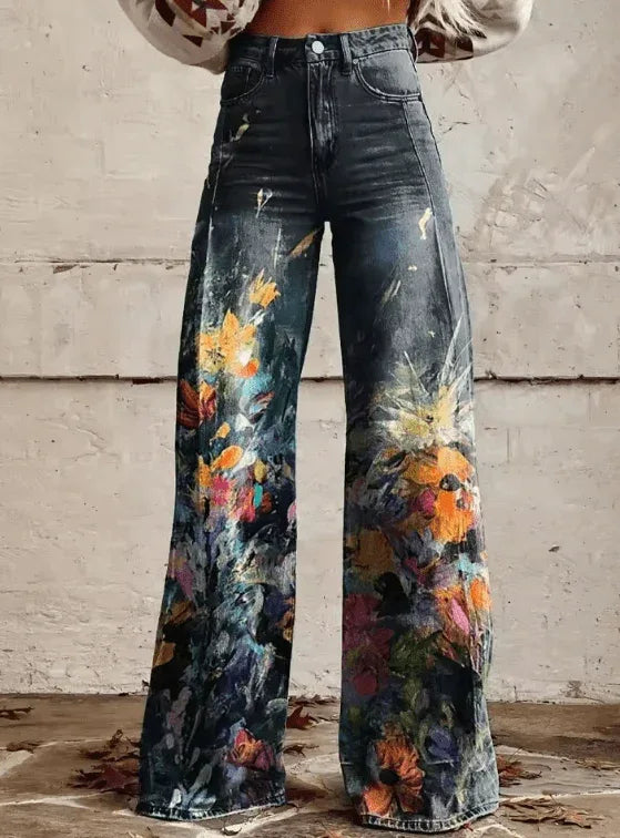 Ariadna | Pantalones boho vintage - RivenaModa