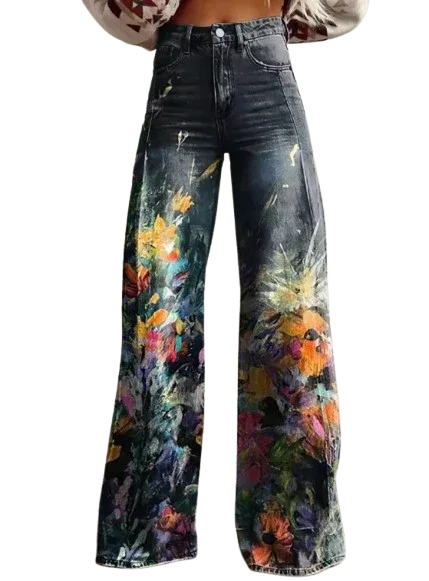 Ariadna | Pantalones boho vintage - RivenaModa