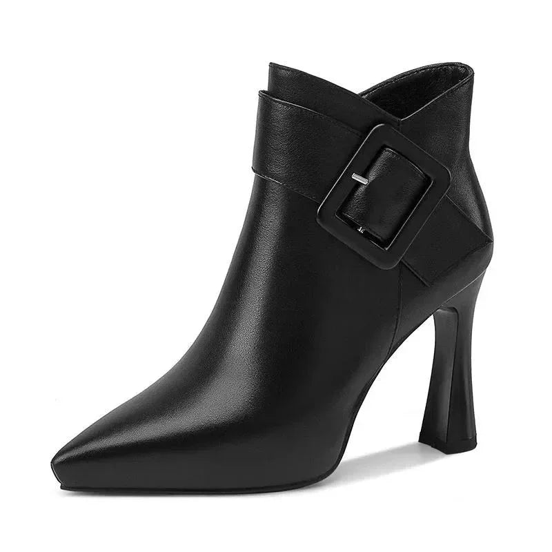 Aveline™ – Botines con Hebilla Elegante - RivenaModa