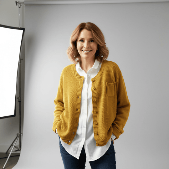 Berlinda™ Cárdigan de punto cómodo - RIVENA MODA