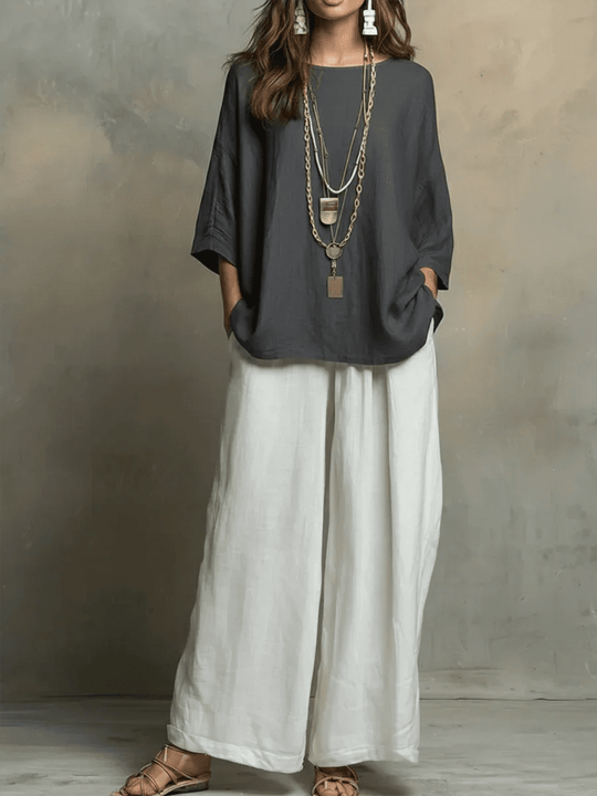Bianca™ Conjunto Elegante de Dos Piezas - RIVENA MODA