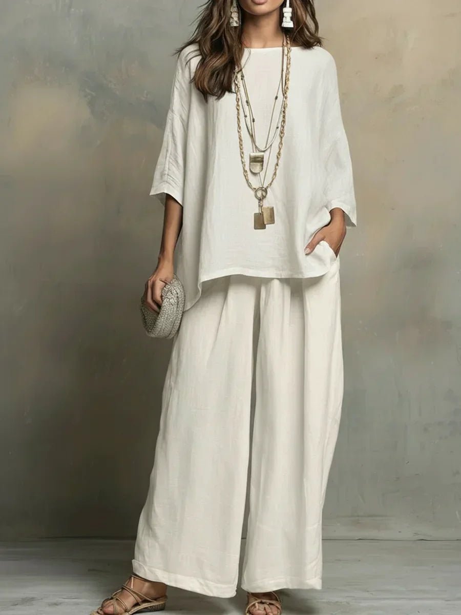 Bianca™ Conjunto Elegante de Dos Piezas - RIVENA MODA