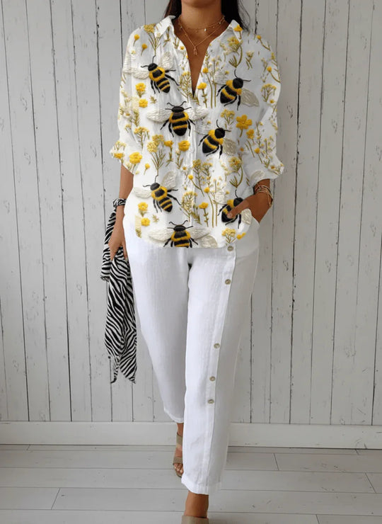 Blusa Fiorine | Golden Bee - RivenaModa