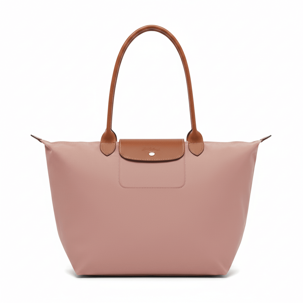 BOLSO TOTE GRANDE LONGCHAM | ROSA PLAT - RIVENA MODA
