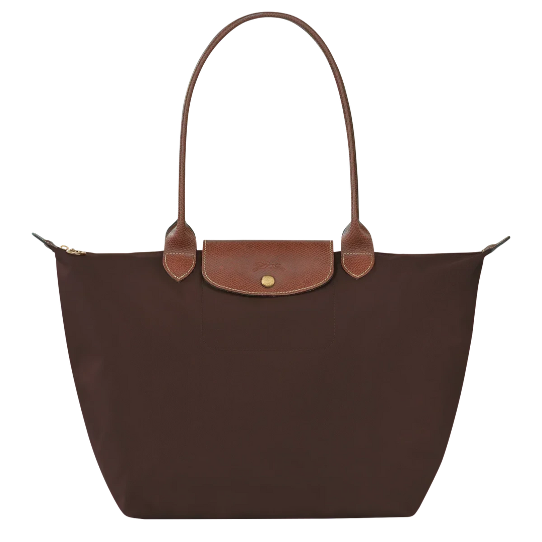 CARTERA TOTE GRANDE LONGCHAM | MARRÓN OSCURO - RIVENA MODA