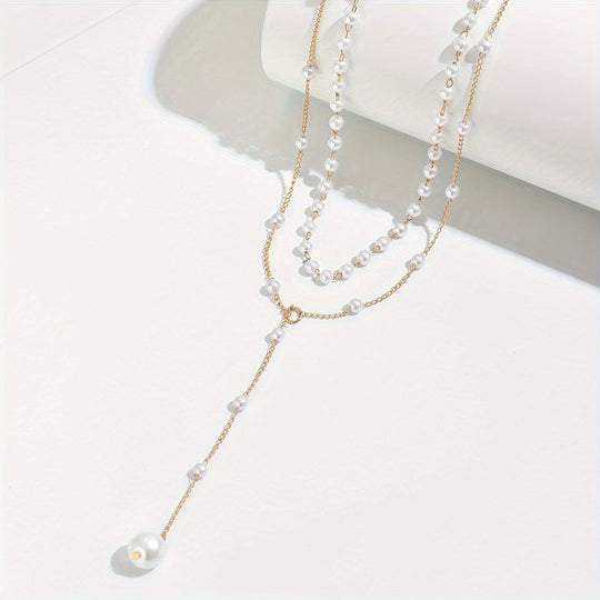 COLLAR CON PERLAS - RIVENA MODA