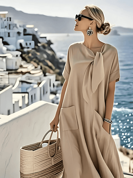 Ella™ Vestido elegante con bolsillos - RIVENA MODA
