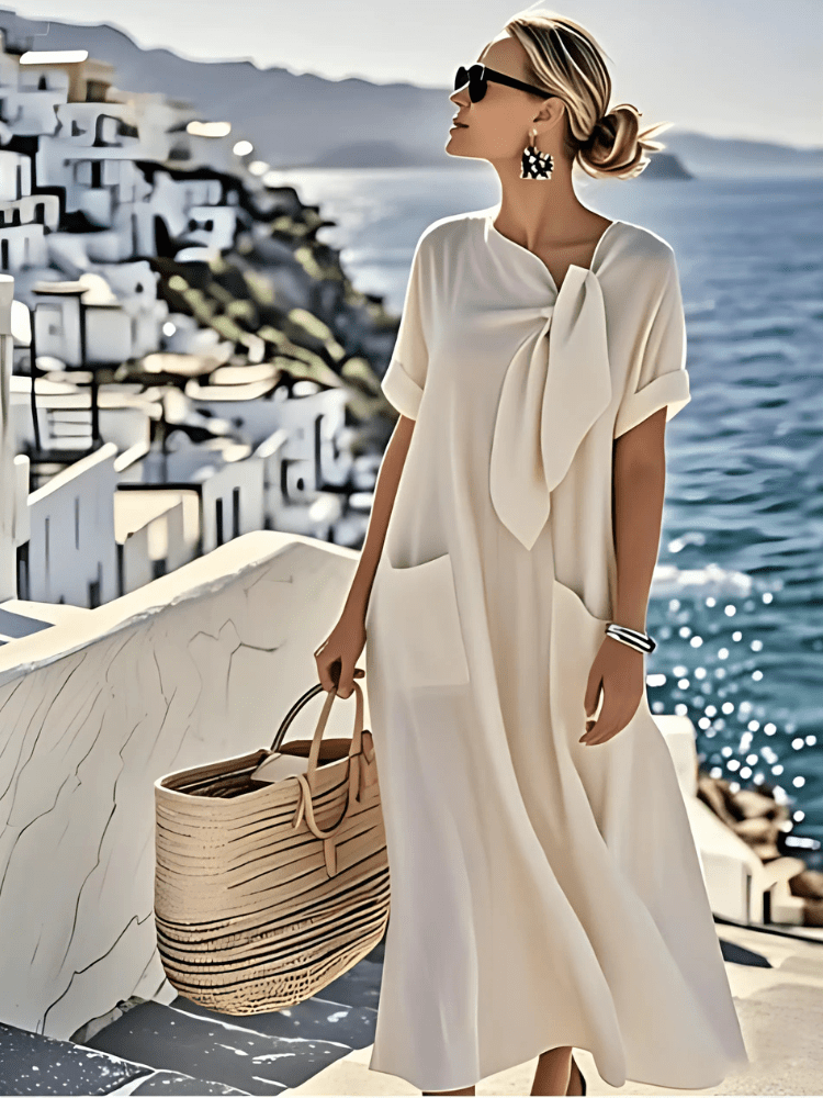 Ella™ Vestido elegante con bolsillos - RIVENA MODA