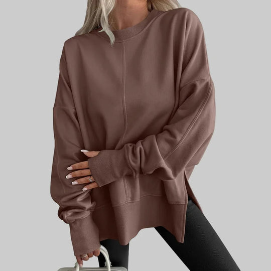 Gabriela | Sudadera de Manga Larga Oversized Cómoda - RivenaModa
