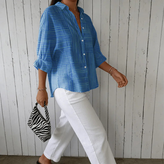 Grethe | Blusa Ocean - RivenaModa