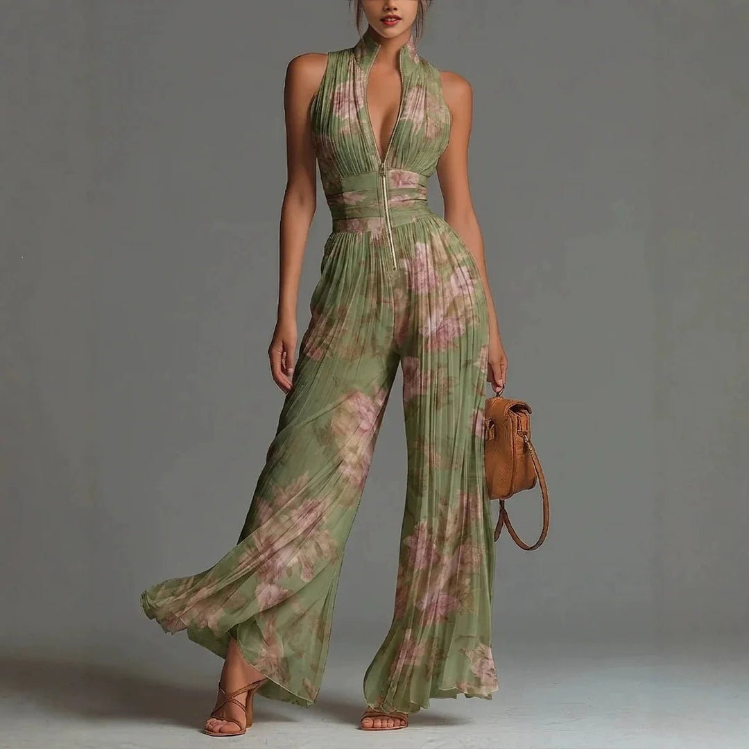Isbel™ Mono elegante con estampado floral - RIVENA MODA