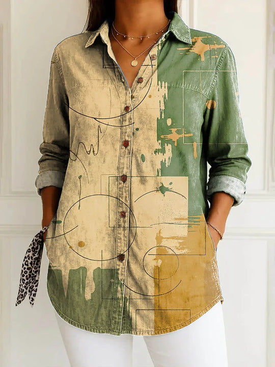 Karla | Blusa con estampado - RivenaModa
