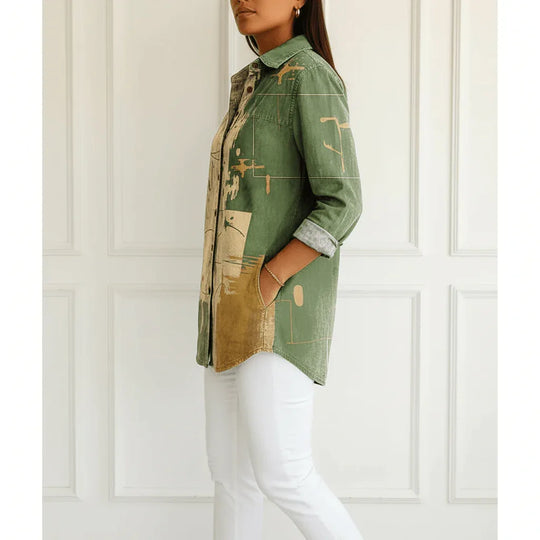 Karla | Blusa con estampado - RivenaModa