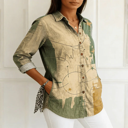 Karla | Blusa con estampado - RivenaModa