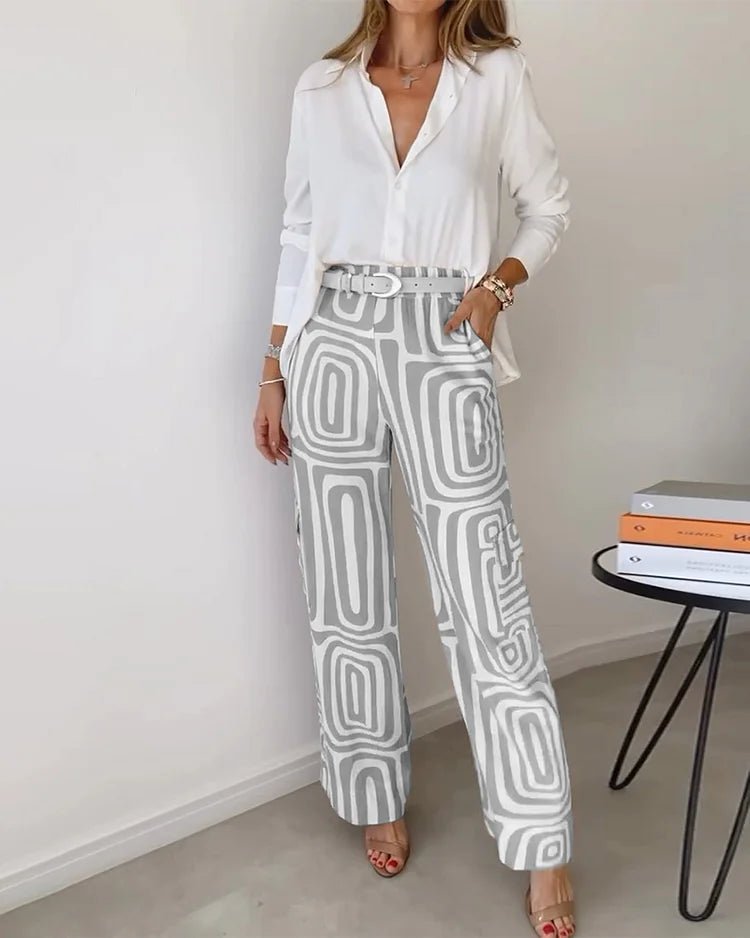 Kendra™ Conjunto Elegante de Dos Piezas - RIVENA MODA