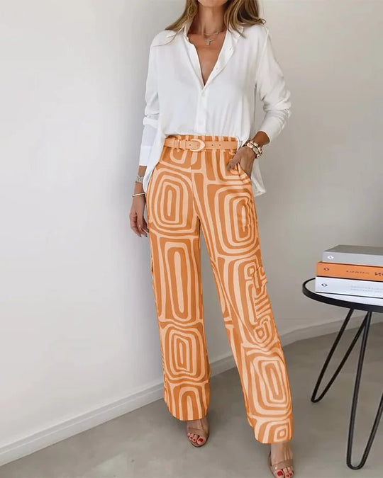 Kendra™ Conjunto Elegante de Dos Piezas - RIVENA MODA