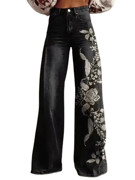 Luisa | Pantalones boho vintage - RivenaModa