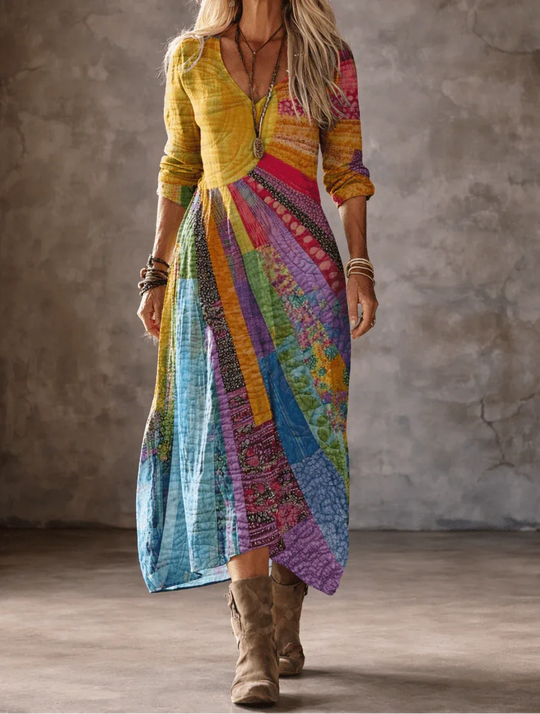 Luna | Vestido bohemio con diseño veraniego - RivenaModa