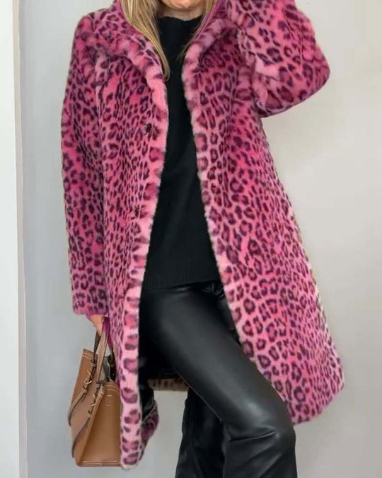 Lysandra™ Abrigo Elegante de Leopardo - RIVENA MODA