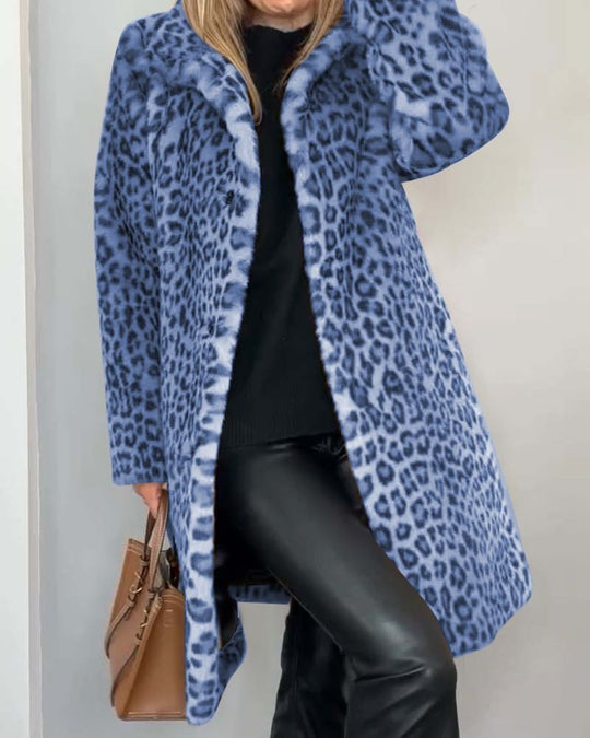 Lysandra™ Abrigo Elegante de Leopardo - RIVENA MODA