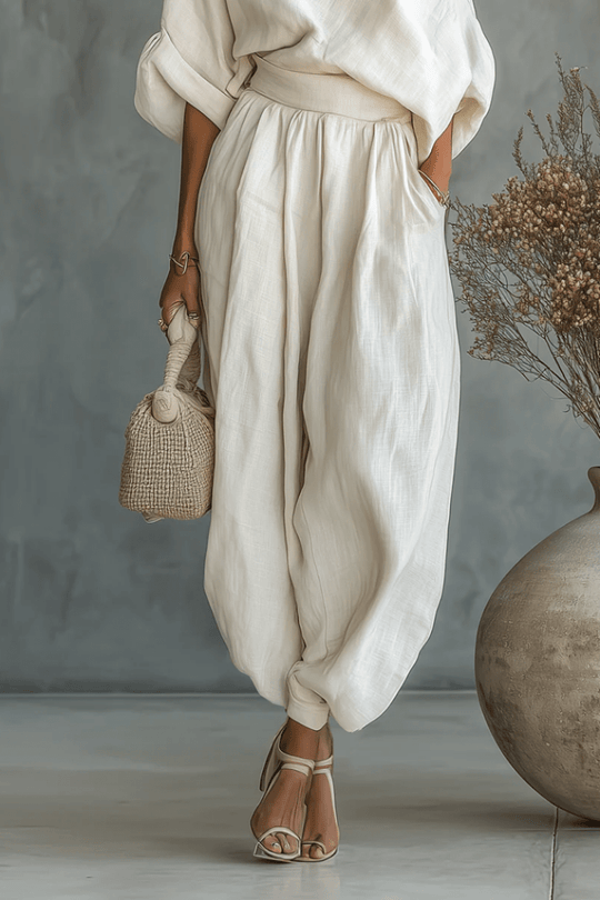 Mila™ | Conjunto de dos piezas con hombros al descubierto - RIVENA MODA