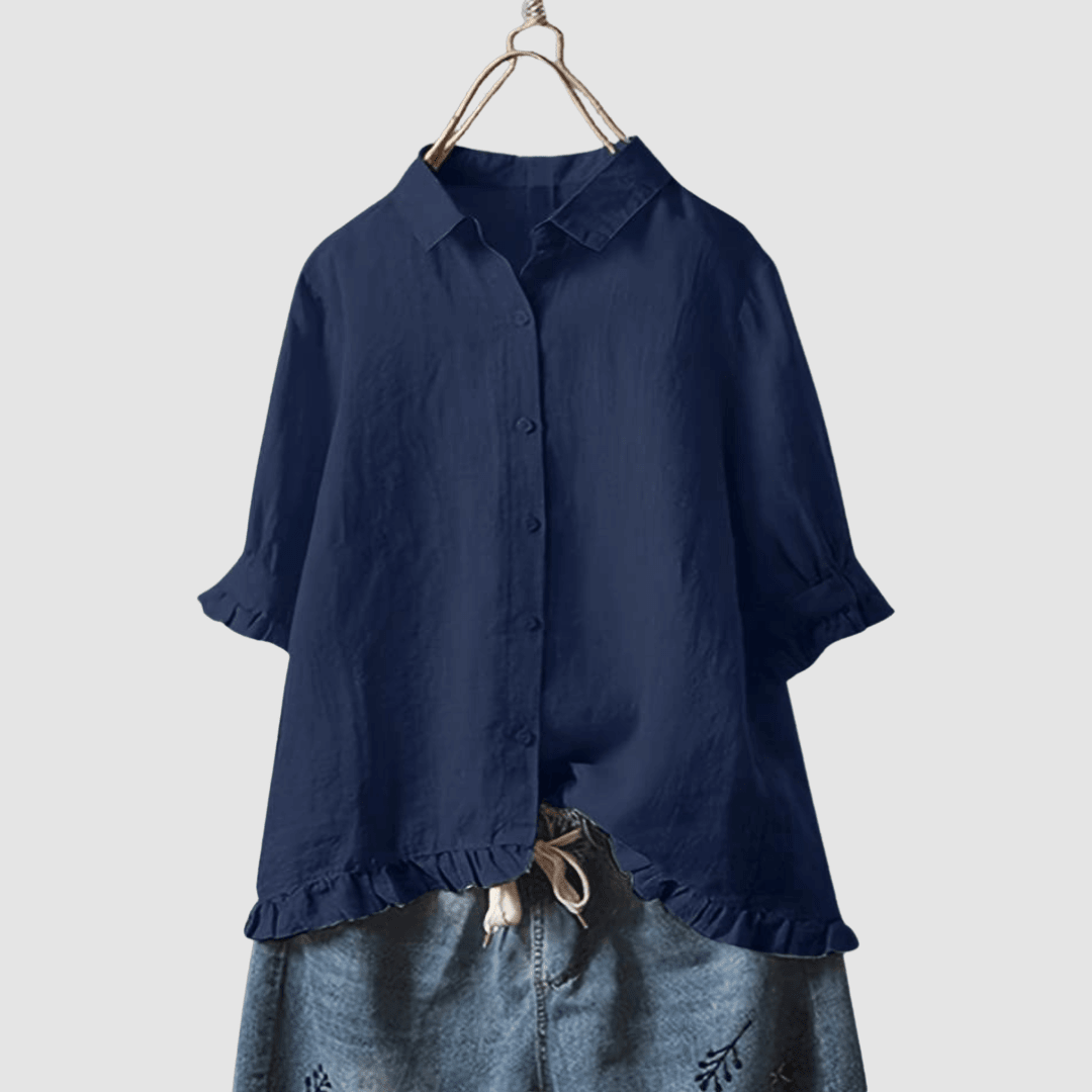 Mira™ Blusa transpirable atemporal - RIVENA MODA