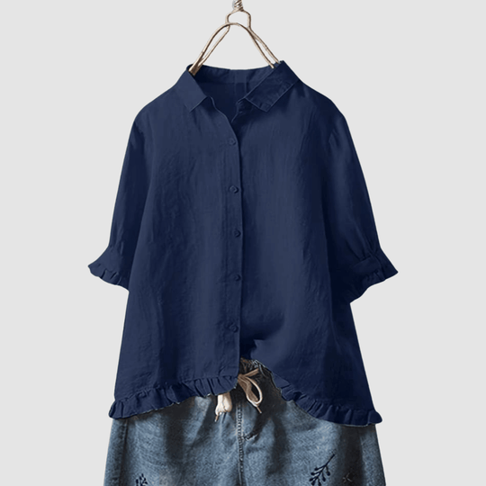 Mira™ Blusa transpirable atemporal - RIVENA MODA