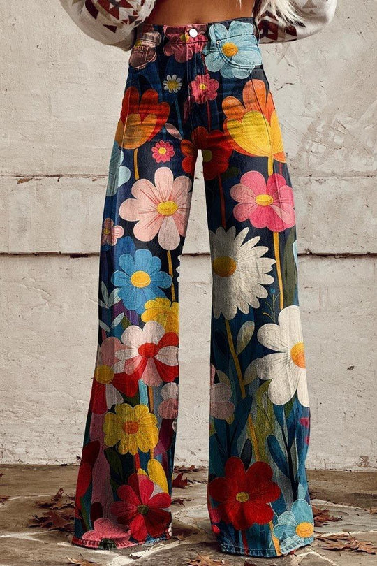 Nerea | Pantalones boho vintage - RivenaModa