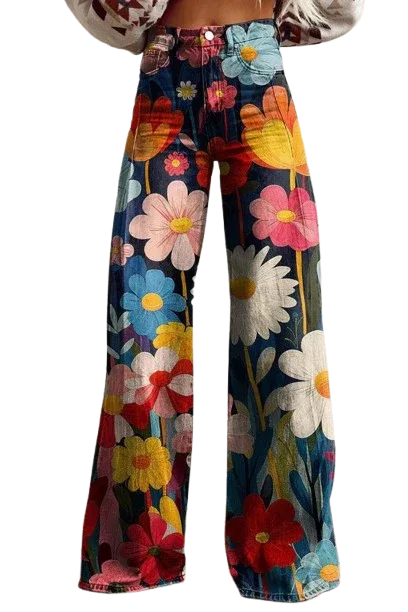 Nerea | Pantalones boho vintage - RivenaModa