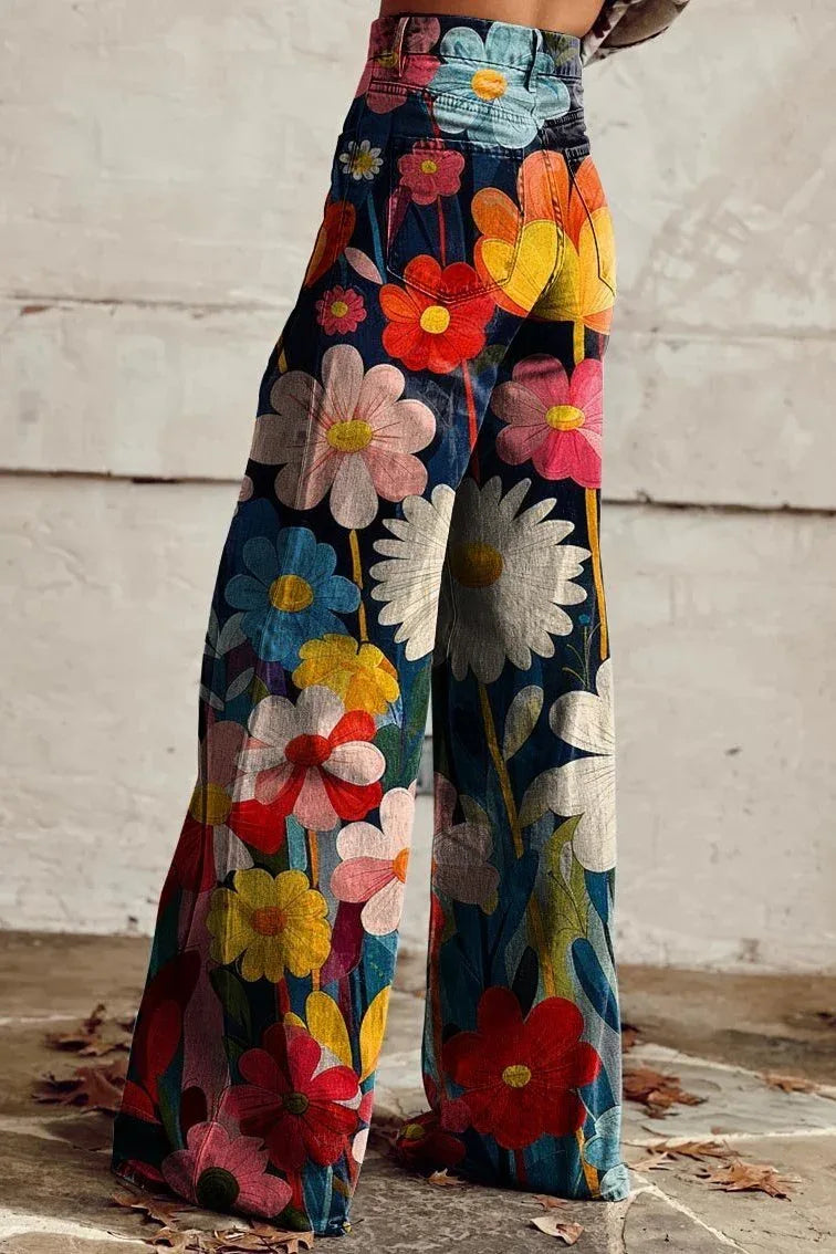 Nerea | Pantalones boho vintage - RivenaModa