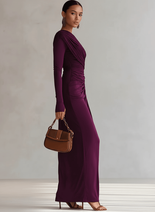 Rhianna™ Vestido Maxi Elegante con Manga - RIVENA MODA