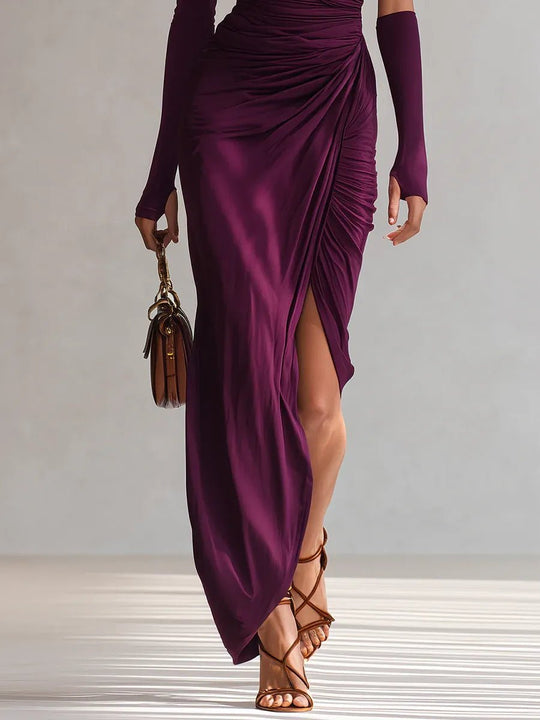 Rhianna™ Vestido Maxi Elegante con Manga - RIVENA MODA