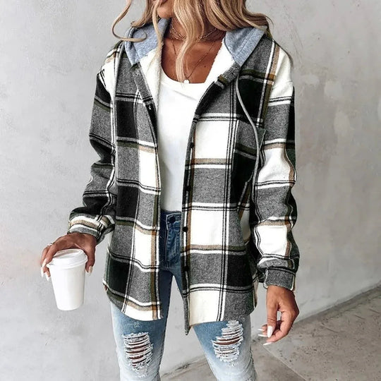 Samira | Chaqueta de Otoño Suave y Cálida - RivenaModa