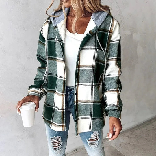 Samira | Chaqueta de Otoño Suave y Cálida - RivenaModa