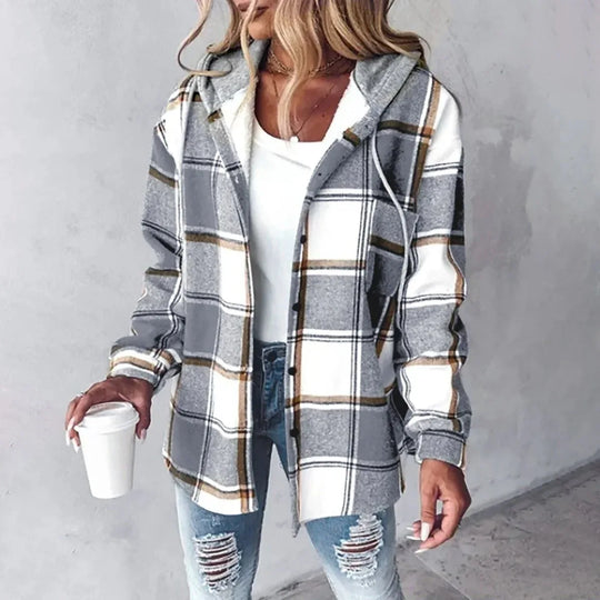 Samira | Chaqueta de Otoño Suave y Cálida - RivenaModa