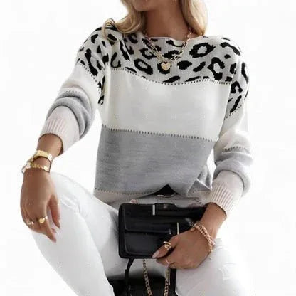 Tasmin | Elegante Suéter de Leopardo - RivenaModa