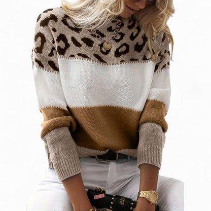 Tasmin | Elegante Suéter de Leopardo - RivenaModa