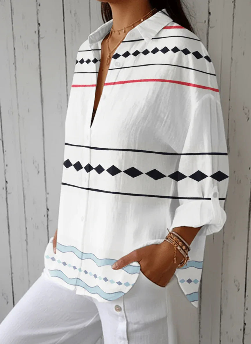 Thyra | Blusa con detalles - RivenaModa