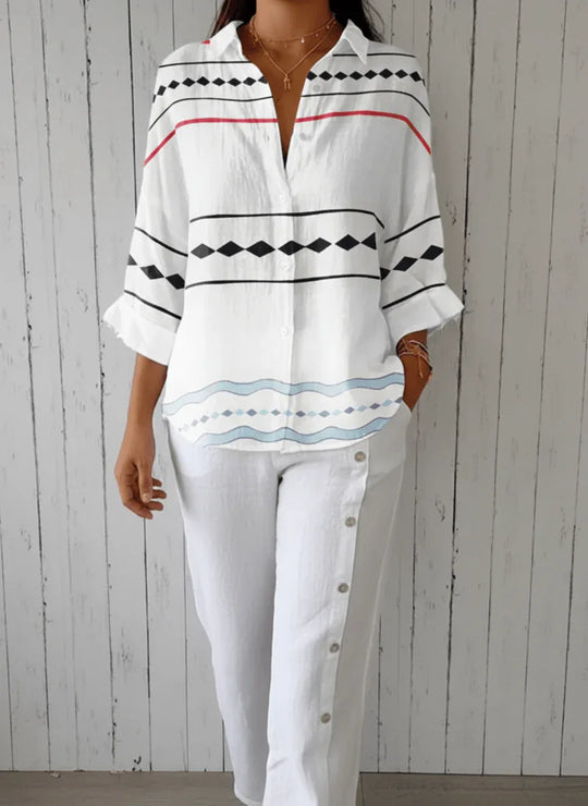 Thyra | Blusa con detalles - RivenaModa