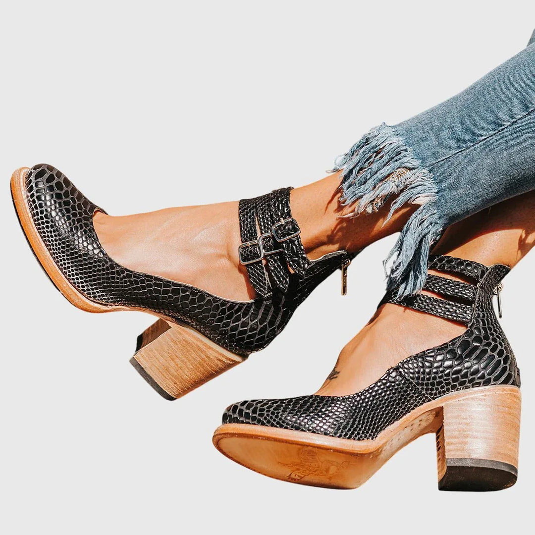 Zapatos Tacón Nina: Elegancia y Comodidad Todo el Día - RivenaModa