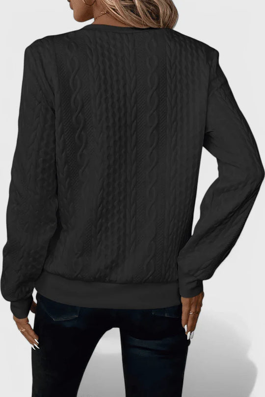 Zoey | Jersey de Punto con Cremallera Suave - RivenaModa